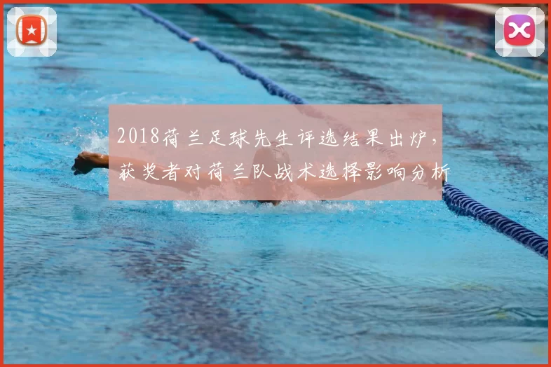 2018荷兰足球先生评选结果出炉,获奖者对荷兰队战术选择影响分析
