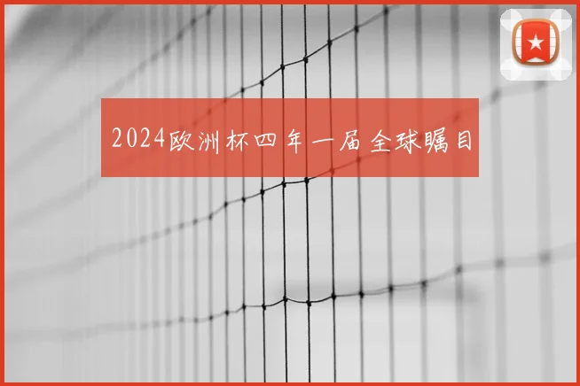 2024欧洲杯四年一届全球瞩目